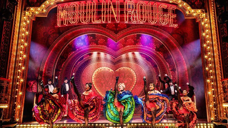French cancan moulin rouge